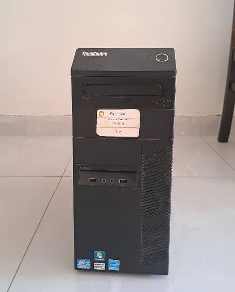 i7 ThinkCentre Tower + 21" Monitor Bundle - Computer For Sale 3