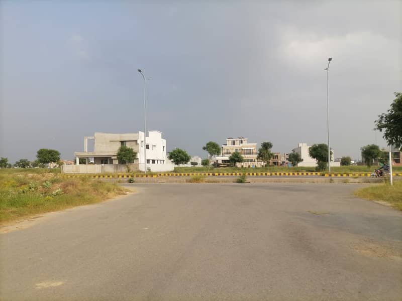 Good 4 Marla Commercial Plot In CCA 2 Phase 8 DHA Lahore 1