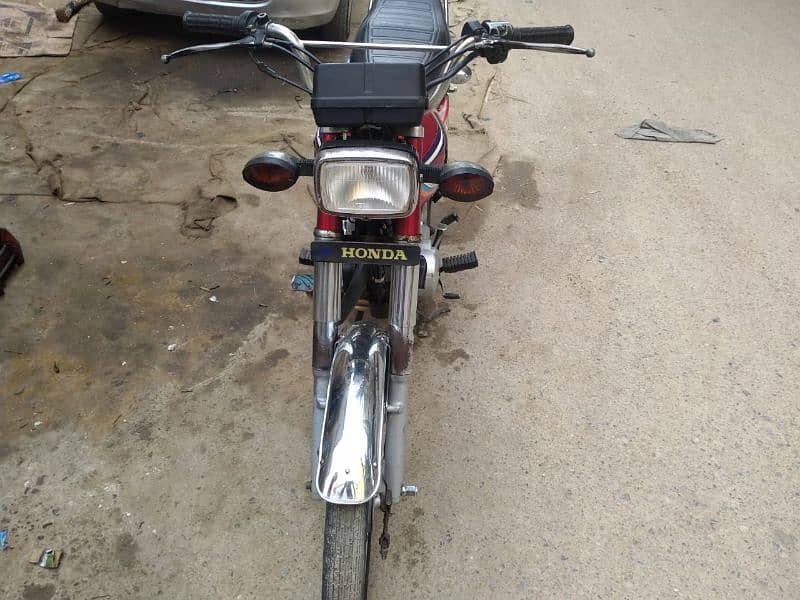 Honda cg 125 2015 Multan number hai 5