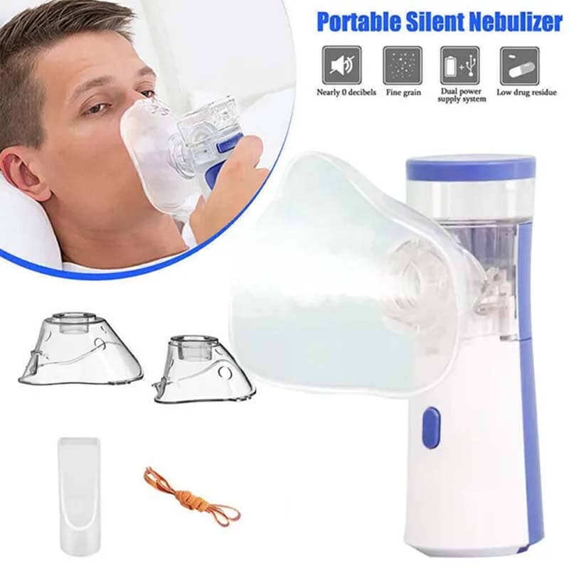 Portable Mini Nebulizer Silent Handheld Inhaler Ultrasonic Nebulizer M 2