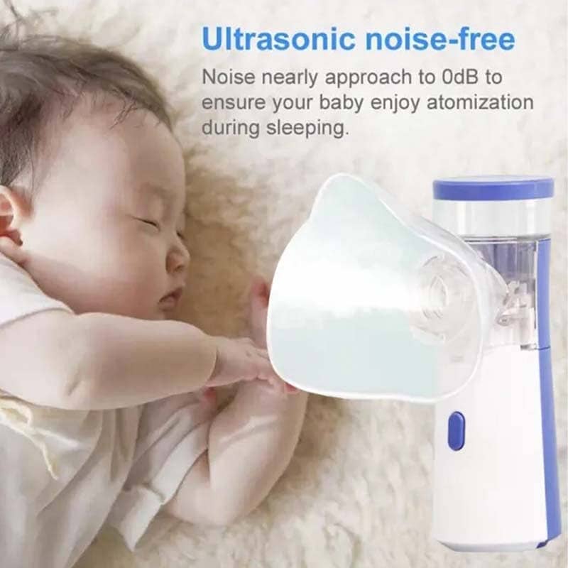 Portable Mini Nebulizer Silent Handheld Inhaler Ultrasonic Nebulizer M 4