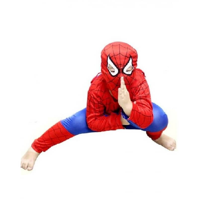 Spiderman ,Superman, Coat,Navy , Character Costume Dress - Multicolor 3