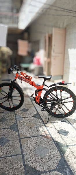 Foldable bicycle 1