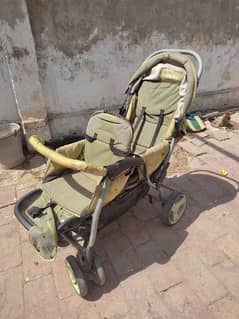 Double Seater Baby Cart/stroller.