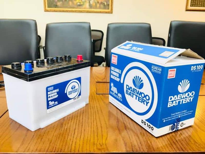 new Daewoo Battery DS-100 0