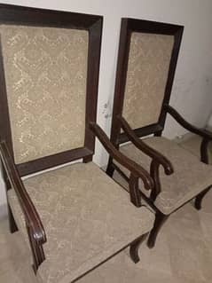 King Size Chair Set 2 chairs like new condition