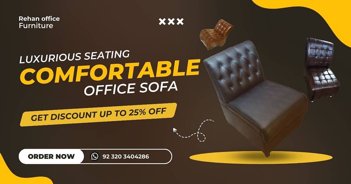 Comfortable office sofa | L shape sofa set | office furniture for sale 9