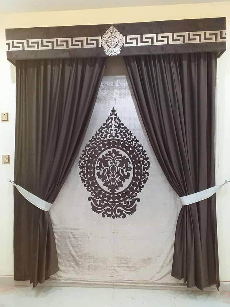parda cloth/motif/luxcury curtains/parde/curtains cloth/office curtain 3