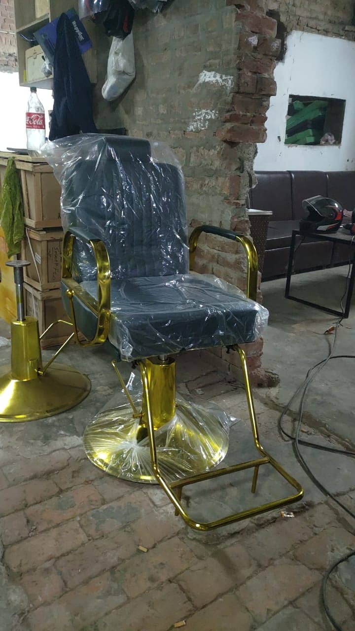 saloon chair/barber/hydraulic Chair/massage bed/troyle for sale 4