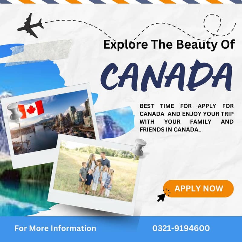 Canada family visit visa with best rates 1