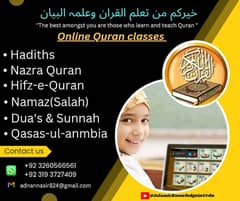 I'm Hafiz Adnan, I'm Quran teacher