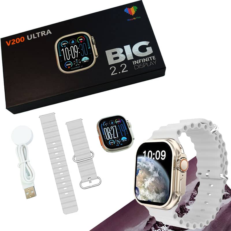 T900 Ultra 2 Series 9 2.19 Inch Screen Laxasfit Smart Watch Black 4