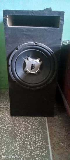 AMP woofer and speakers