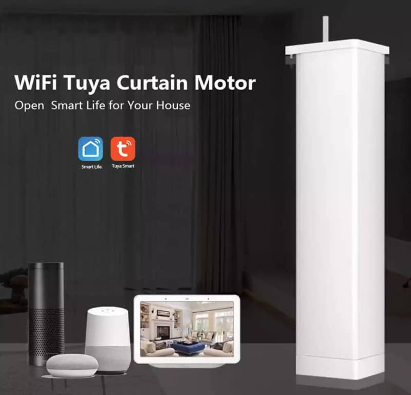 Smart electric CURTAIN and Blind Motors compatible with alexa and good 16