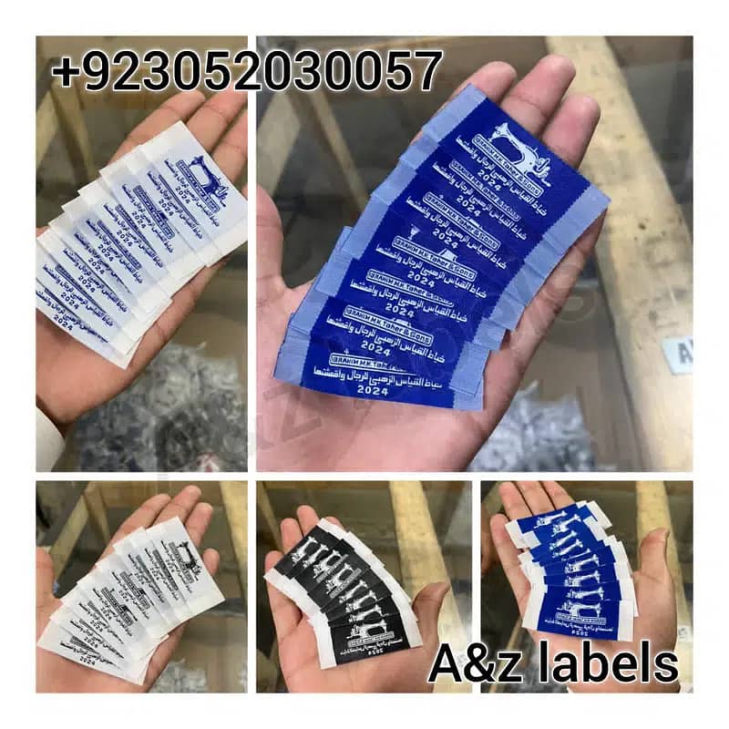 Woven Labels|Woven Tag|Hang Tag|Flyers|Bopp Shopper|Patches 6