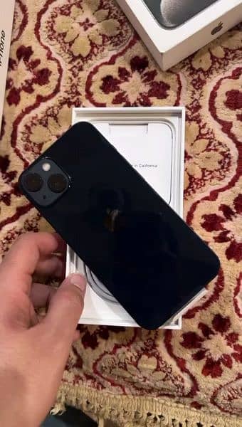 iphone 13 jv with open box 128 gb 100% battery health 10/10 condition 0