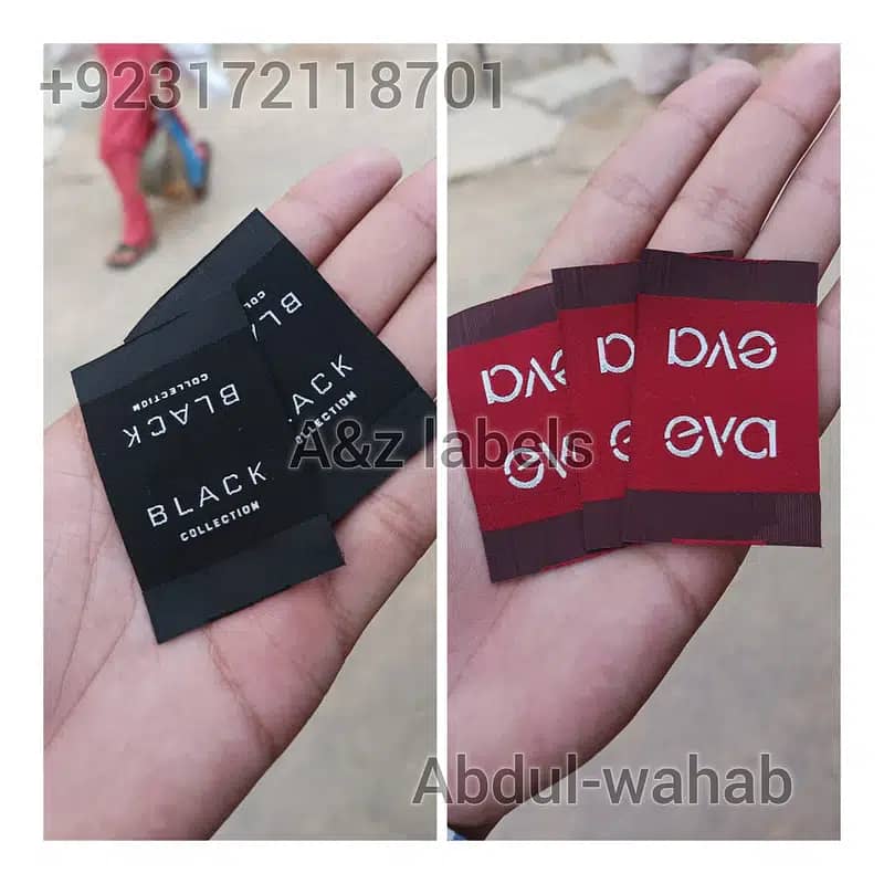 Woven tag|Customize Tag|Fabric Tag|Abaya logo|Woven labels|patches 3