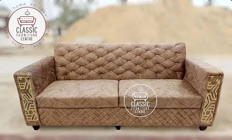Royal King size sofa set Five seater and seven seater sofa in Karachi 16