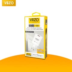 VIZO V007 Type C 18W Fast Charger With Free 1 Meter Charging Cable