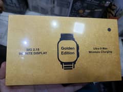 G9 UltraMax golden edition smart watch