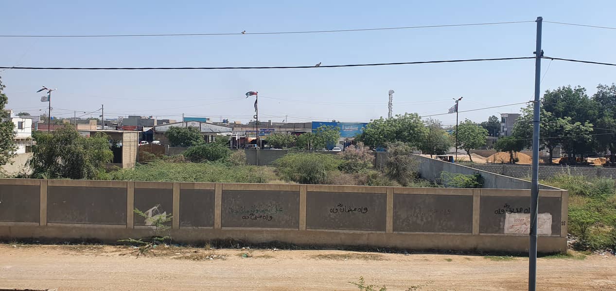 Direct Owner 120 yd Plot Fareedi Mor 01Strt Gulshan-e-Noor Block"A" 11