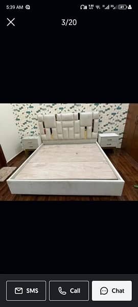 Bed set/king size/Bed/Luxury bed/Turkish bed/Double bed/poshish bed 7