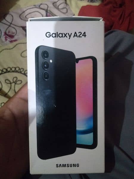 SAMSUNG GALAXY A24 WITH complete saman 6