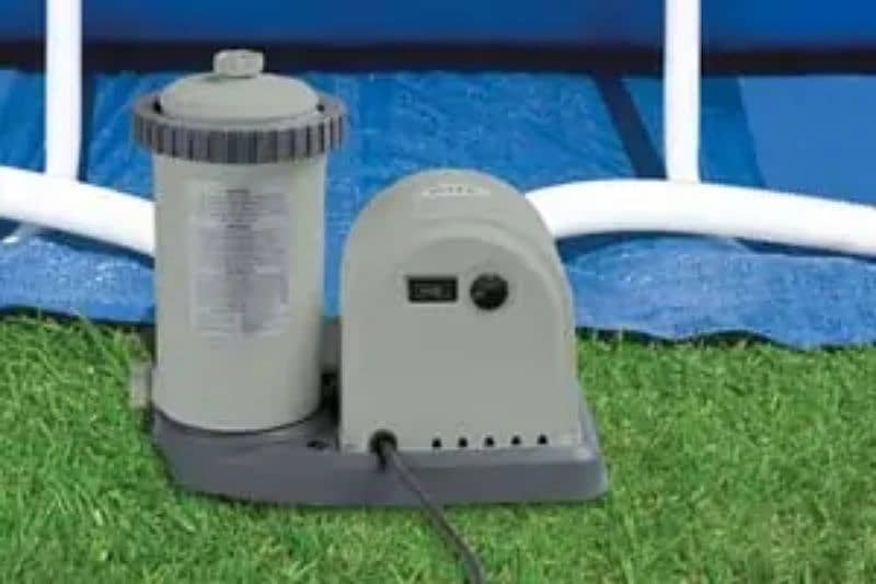 INTEX 28636  filter pump (1500 GPH) for above ground swimming pools. 2