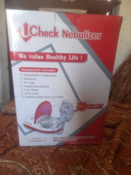uncheck nebulizer machine good condition for sale 0