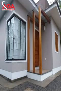 UPVC Door/Aluminium window&doors/interior work/SS steel railing/fiber