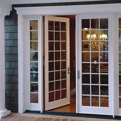 Double glazed aluminum windows /Glass works /UPVC Doors/UPVC windows