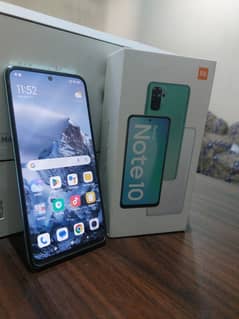 Xiaomi Redmi Note 10 with Box accessories Condition Good OFFICIAL PTA