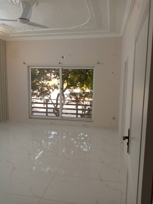 Brand New Designer Upper Portion, 3 Bed Room With attached Bath, Drawing Dinning, Kitchen, T. V Lounge, Servant Quater 1