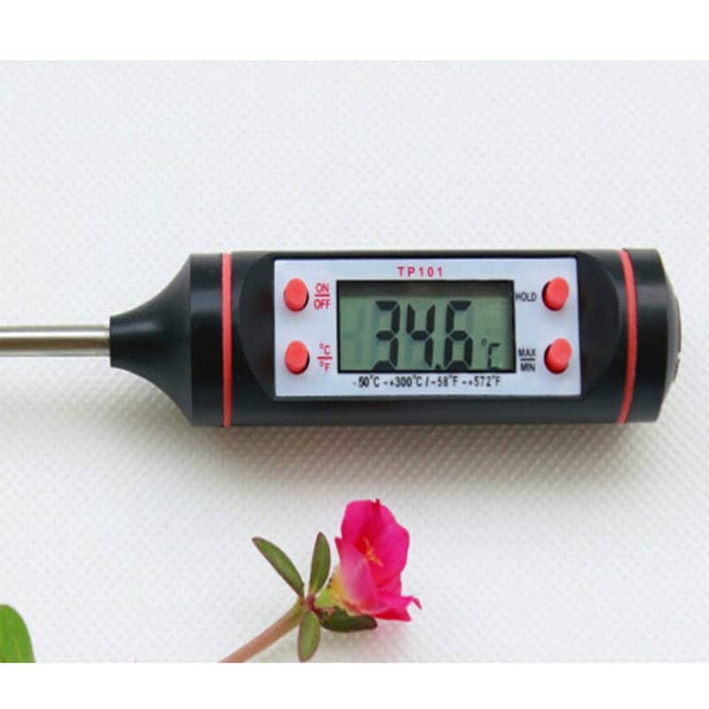 Cooking Thermometer Digital Meat Food Thermometer Instant Read Long Pr 1