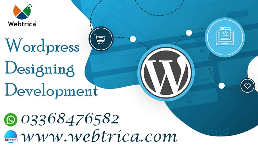 Wordpress Website, Custom Website, Logo &  Graphic Designing Marketing 0