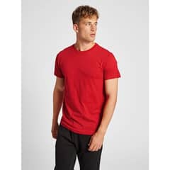 Men's Plain Soft Cotton T shirt- 2 Different Color Pack of 2