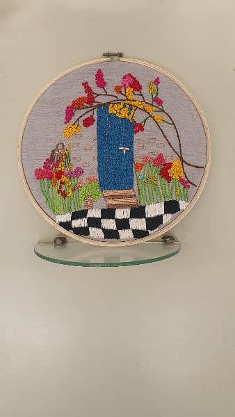 Set of 3, Hand made wooden embroidery frame / custum gift / Pak frames 2