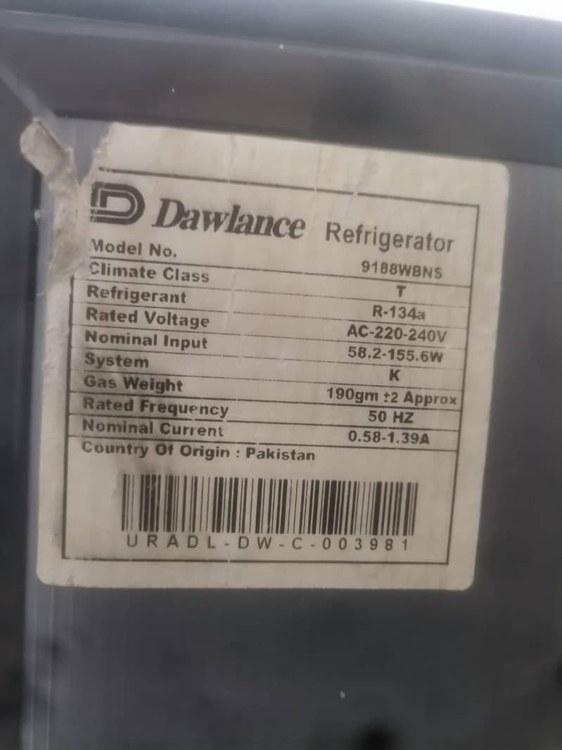 Dawlance Refrigerators & Freezer vrr Technolgy 4