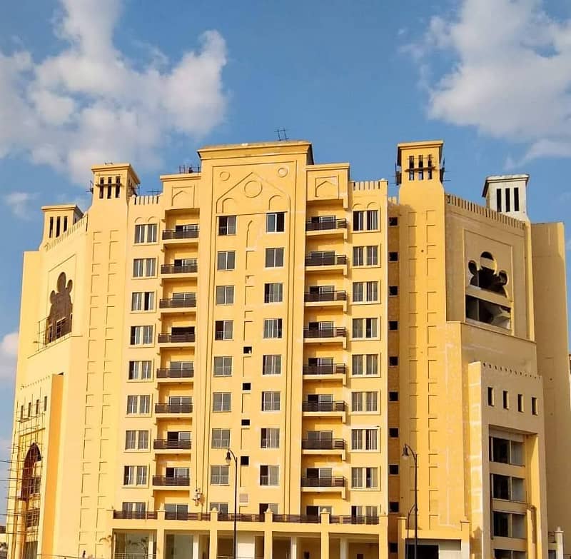 2 Beds Luxury 1100 Sq Feet Apartment Flat For Rent Located In Bahria Heights Bahria Town Karachi. 0