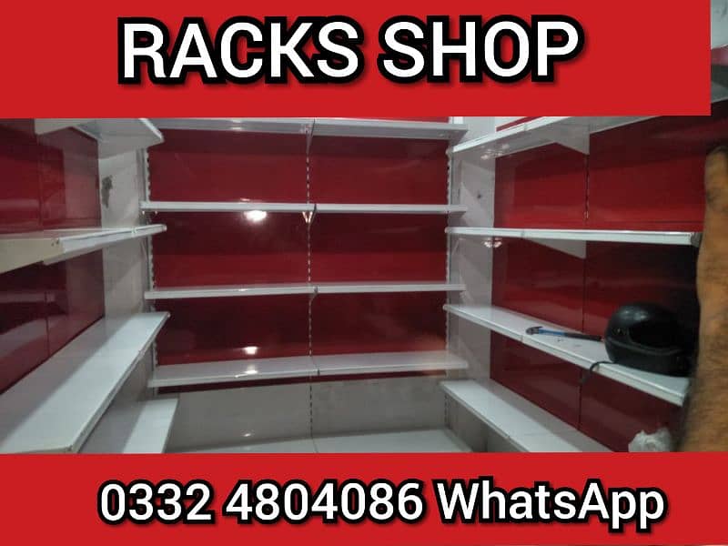 Store Rack/ wall rack/ Gondola Rack/ cash counter/ Trolleys/ baskets 17