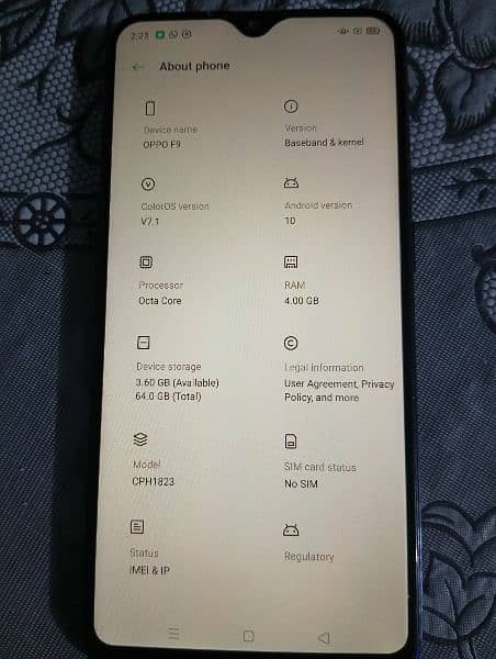 Oppo F9 4 + 64GB Negotiable 0