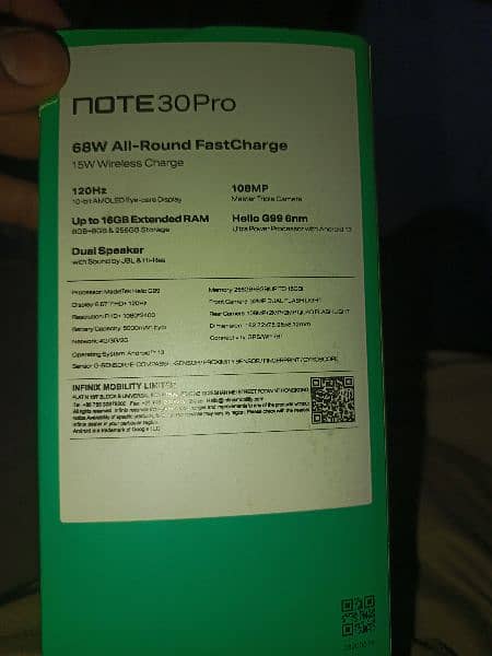 NOTE 30 Pro. G99 Ultimate Process 5