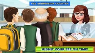 Fee Counter Receptionist