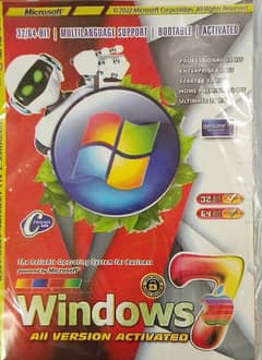 Window 7 CD And DVD For Pc And Laptop