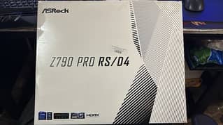 Asrock Z790 Pro RS/D4 brand new box open