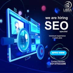 We are hiring SEO expert For our comapny!!!