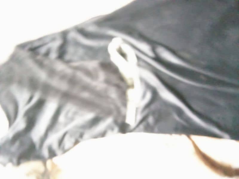 black coat + soft silk black maxi full size+ duppata + trouser 7