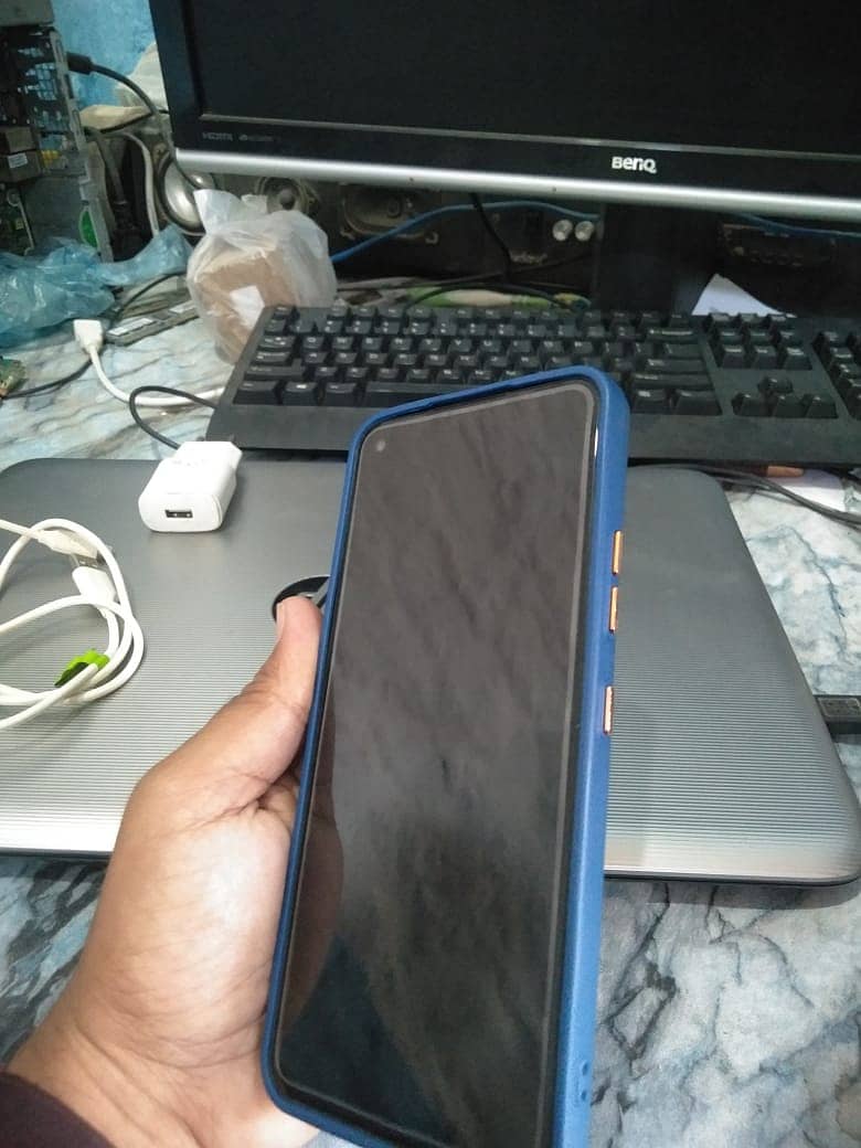Infinix Hot 10 new condition complete saman 2