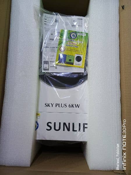 Sunlife Solar Inverter Sky Plus 6Kw Hybrid Bult In WiFi 0