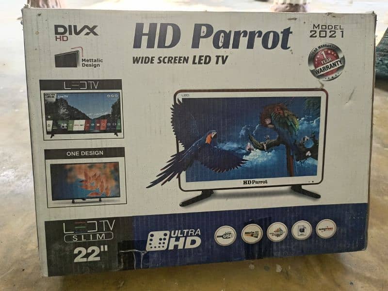 HD parrot LCD box pack 2